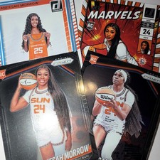 Panini WNBA Prizm 2025 Aneesah Morrow Sun RC 4-Card Lot #25 #79 #99 #146