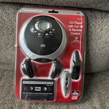 Durabrand Discman Cd Player With Car Kit And Remote Control NEW Cd 895 NOS