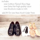 Allen Edmonds MCALLISTER Wingtip Oxford  8 D  Black * add $15 new Trees — photo 4