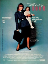 1980s • BABY BOOM Movie  print ad • 1988  Diane Keaton ADS-25