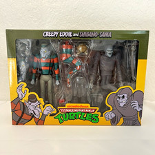NECA TMNT Creepy Eddie & Shibano-sama Action Figure Set Nickelodeon 2025