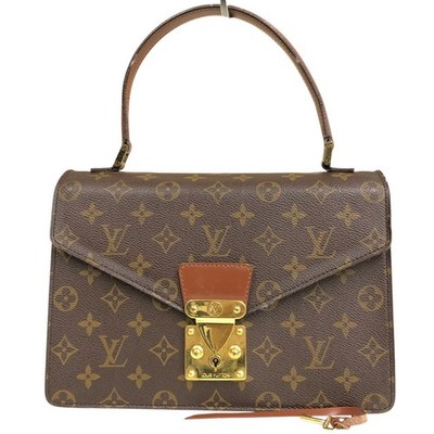 Auth Louis Vuitton Concorde Handbag Monogram Briefcase M51190 MI0972
