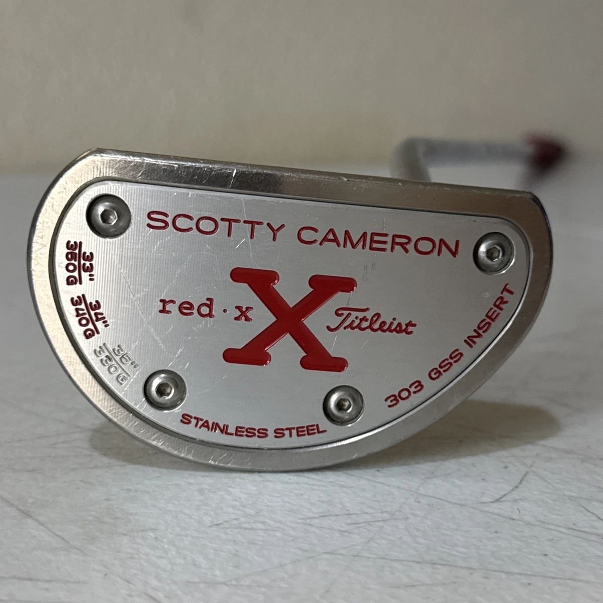 Scotty Cameron Red X Putter for sale | eBay