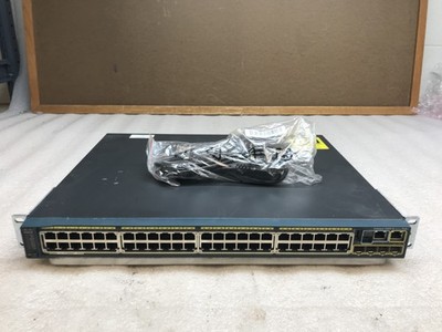 Cisco Catalyst 2960-S POE+ 48-Port Gigabit Network Switch WS-C2960-48LPS-L