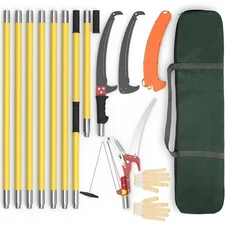 Pole Saws for Tree Trimming Extendable Tree Trimmers Long Handle Pruner