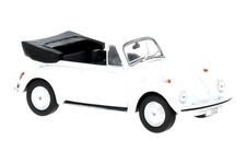 IXO Models CLC428 VW Maggiolino 1302 LS Cabriolet bianco 1971 scala 1:43 modellino auto