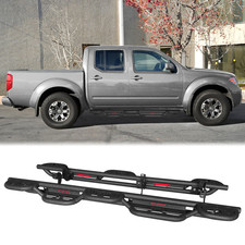 Nerf Bars Side Steps Hoop Running Boards For 2005-2025 Nissan Frontier Crew Cab