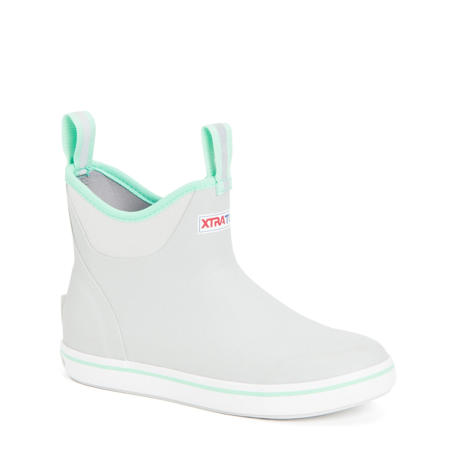 XTRATUF Ladies Waterproof Light Grey Deck Boots XWAB102