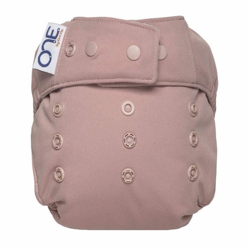 GroVia ONE Reusable Cloth Diaper Pink Snap Adjustable Hybrid All In One