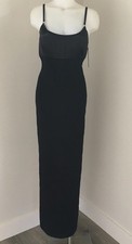 Marciano Guess Elvera Bandage Gown Jet Black NWT Size M