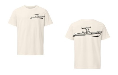 Grady White 226 Sailboat T-Shirt - Print on Front and Back