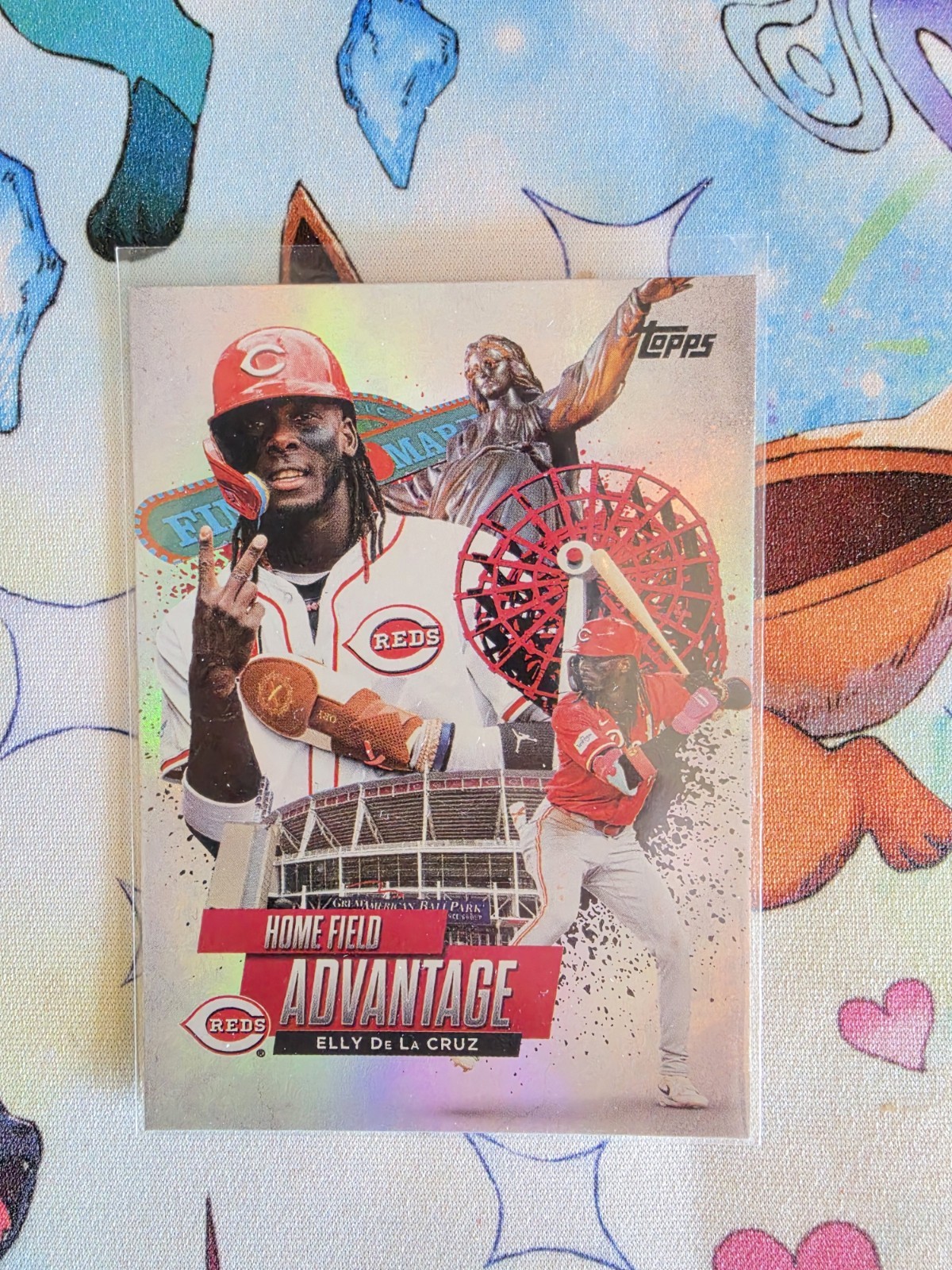 2025 Topps Series 1 - Home Field Advantage Elly De La Cruz #HA-16