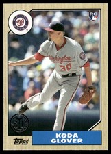 2017 Topps Update #US87-14 Koda Glover 1987 Topps Baseball 30th Anniversary
