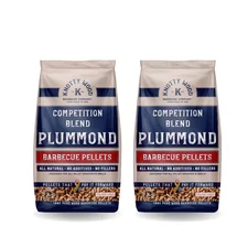 20 Lbs. 100% Plummond Plum and Almond Competition Blend Wood Pellets (2-Pack)