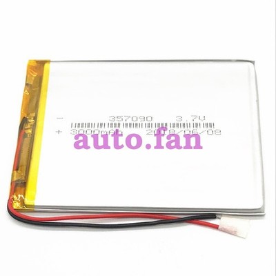For 7'' tablet 357090 3000mAh 3.7V polymer rechargeable   #md