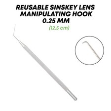 Sinskey Gancho para Lente Manipulador 0.25mm Párpado Oftálmico Ojo Instrumentos Quirúrgicos