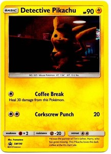 pokemon detective pikachu promo cards Detective Pikachu Movie Promo Card