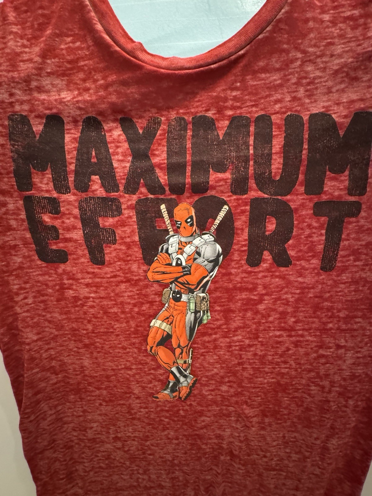 Deadpool "Maximum Effort" Marvel Studios Tshirt R… - image 2