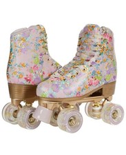 Impala Rollerskates Pink Cynthia Rowley Floral Roller Skates Size 7 Flowers New