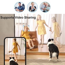 1080P Smart WiFi Camera System Wireless Monitor Camera 350  Rotatable XBQO