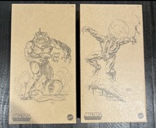 Masters of the Universe Origins Frog Monger and Fang-Or.
