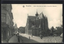 Old postcard Brussels /