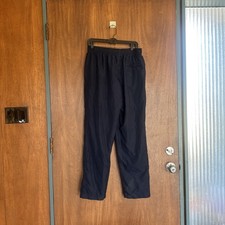 Nike Navy Blue Track Pants Men's Size Large Athletic Drawstring