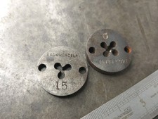 6 & 15G CEI  Dies  1 "OD  British 
