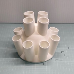 Ink Blending Brush Holder Stand Holds 12 Brushes - White