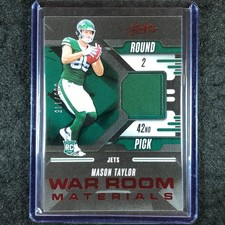 2025 Absolute Football MASON TAYLOR War Room Materials Rookie Jersey Relic 3/115