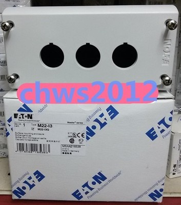 1 PCS NEW     M22-I3 button 3-position empty box #pk