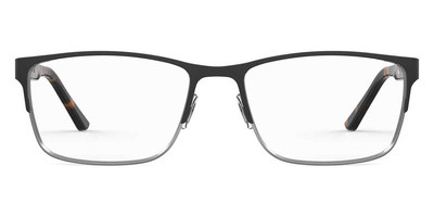 Elasta 3123 Eyeglasses Men Ruthenium Matte Black Rectangle 55 New 100% Authentic