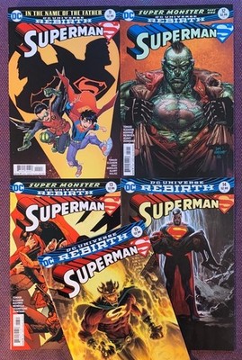 Superman #11 to #15. DC 2017. 5 x issues