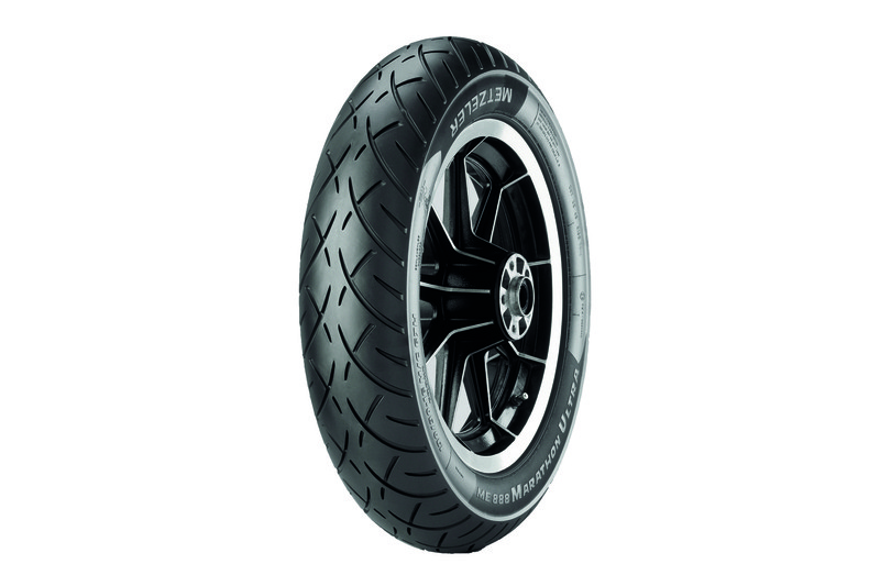 Pneu Metzeler ME 888 Marathon Ultra 100/90-19 évite l'aquaplaning en moto