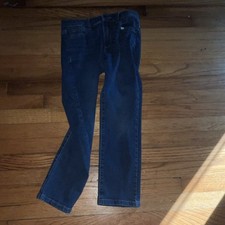 Sonoma Flexwear Slim Straight Jeans Boys Size 10 Blue Adjustable Waist Denim