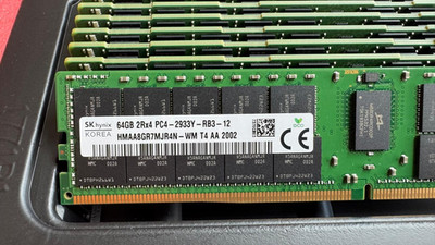 SK Hynix 64GB 2RX4 DDR4 PC4-2933 ECC Server Ram | Arbeitsspeicher HMAA8GR7MJR4N-WM