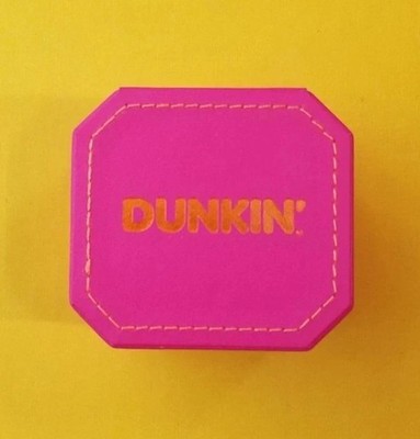 Dunkin Donuts Munchkin I Dough Proposal Ring Box Pink Promo Collectible DUNKIN 