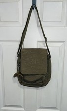 Borsa a tracolla KIPLING beige media soffice BESS MONKEY usata pochissimo