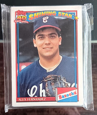 1991 Topps Shining Star Bazooka Baseball Card Complete Factory sealed Set MINT