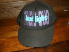 Vintage Bud Light Black Hat Snapback Made In USA Great Condition!!! RARE!!