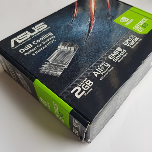 Nvidia GeForce GT 610 Asus 0db cooling graphics computer 2GB alloy hushed gaming - Picture 7 of 17