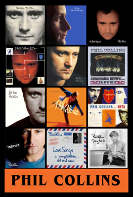 PHIL COLLINS album discography magnet (4.5