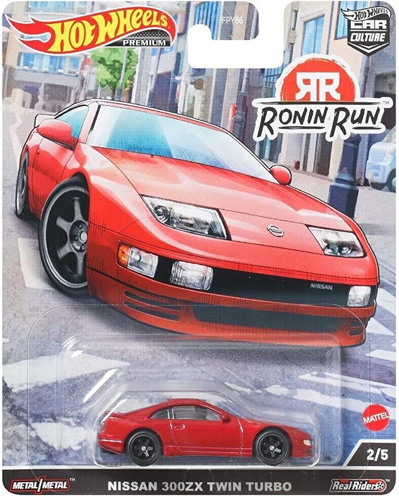 Hot Wheels Premium Car Culture Ronin Run Nissan 300ZX Twin Turbo