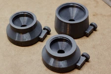 Bottle Adapter for Redding Powder Measure with Baffle