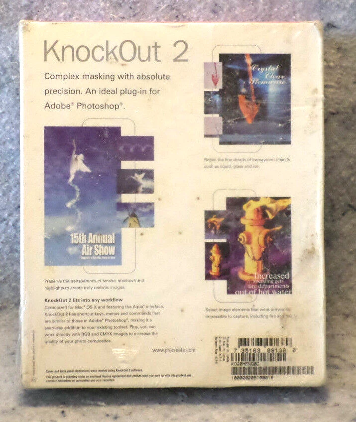 Procreate KnockOut 2 (photoshop addon) sealed in damaged box New in Plastic wrap - Image 4 of 4