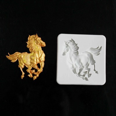 Cake Mould Sugarcraft Silicone Horse Chocolate Decorating Baking Mold Fondant Cake Mould Sugarcraft Silicone Horse Chocolate Decorating Baking Mold Fondant