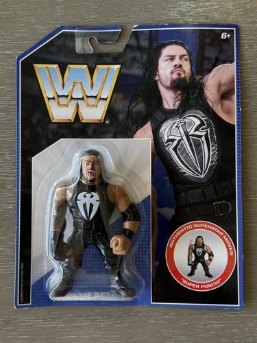 WWE Retro Mattel ROMAN REIGNS Figure WWF WCW Seale...