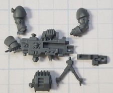 Warhammer 40k Space Marine Bits Scout Squad Heavy Bolter w Arms