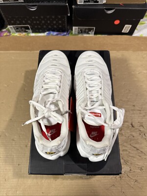Nike Supreme x Air Max Plus TN White Super Rare Size. Men's Size 6