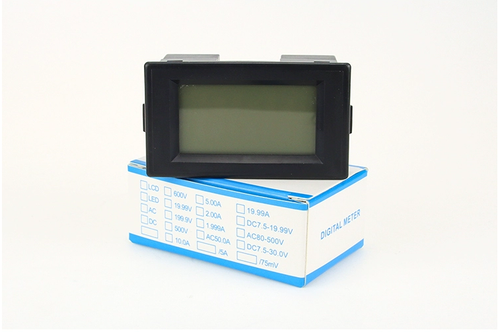 DC +/-9.99A 0-10A Forward Reverse Current Meter Ammeter With bulit-in Shunt Blue - Picture 5 of 9